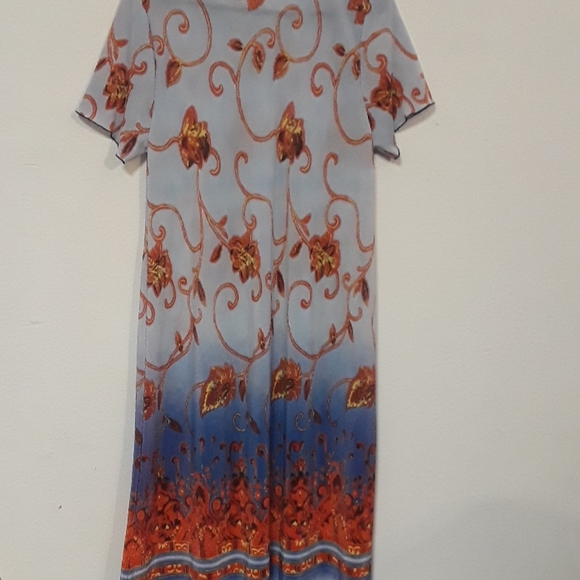 VTG. LA FETE USA ONE SIZE 100% POLYESTER DRESS - Picture 4 of 4